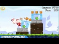 Angry Birds Walkthrough Poached Eggs 1 6 Two Shots 3 Stars Highscore