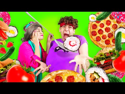 GRANDMA VS YOU VS REAL LIFE || Funny Things Your Granda Does by Bla Bla Jam