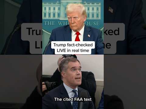 Trump fact-checked LIVE in real time