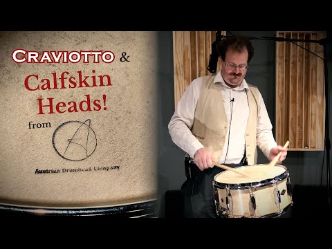 How does Calfskin Sound on a Craviotto Snare? - Austrian Drumhead Company