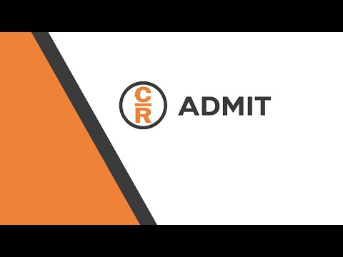 Lesson 13 - Admit