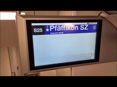 ZVV Ansage Pfäffikon ende wegen Bauarbeiten