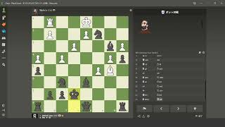 【chess.com】チェス始めました-BOT戦レート250-(実況)