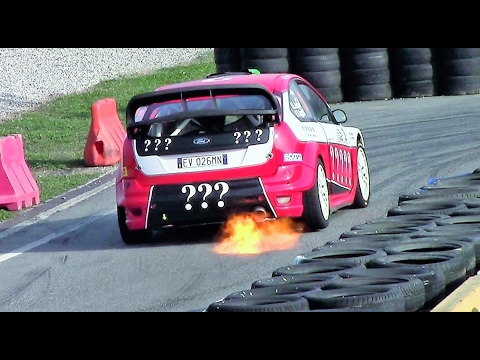 1° Rally Circuit Franciacorta 2017 -  MISTAKES, JUMPS & FLAMES [HD]