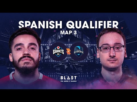 BLAST Pro Series Madrid 2019 - Qualifier Map 3 - Movistar Riders Vs. Vodafone Giants