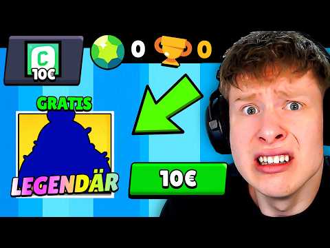 I'm starting NEW in Brawl Stars (with a 10€ BUDGET...)🥵