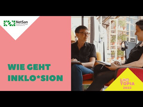 Wie geht Inklo*sion | Loo:topia Talk mit Johanna Moser und Eleftheria Xenikaki