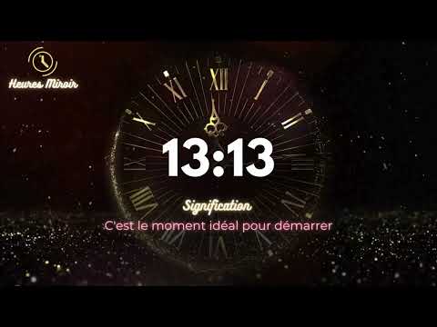 🌅 Heure miroir 13h13 : Un cycle se termine, un renouveau commence ! 🌟🔄