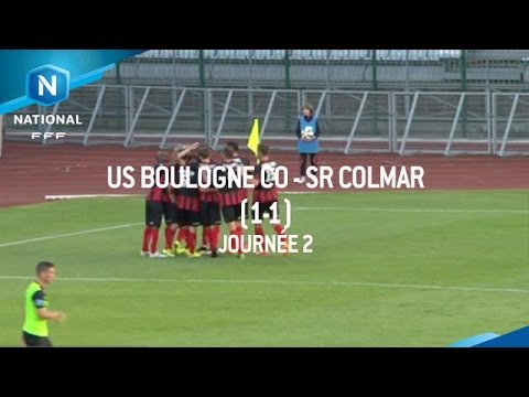 J2 : US Boulogne CO - SR Colmar (1-1), le résumé