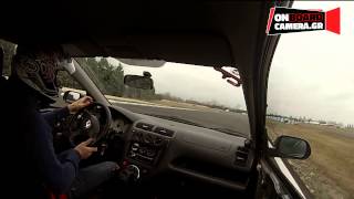 preview picture of video 'Honda Civic Type-R, Serres Circuit with GoPro Hero 3 White Edition'