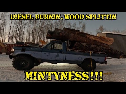 40 TON - HILLBILLY BUILT SKID STEER LOG SPLITTER!!!