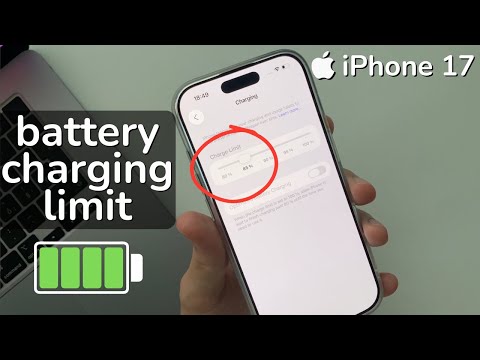 iPhone 17 | How to Set Battery Charging Limit