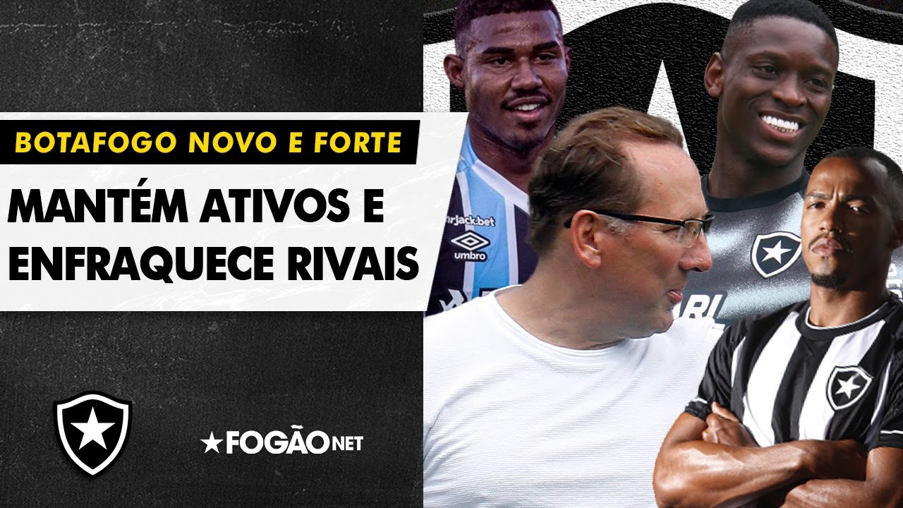 VÍDEO | Botafogo novo e forte: sem perder jogadores e ainda se reforça nos rivais