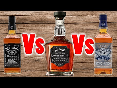 Which is the Best Jack Daniels? Old No 7 vs JD Legacy vs JD Single Barrel   Whiskey Review 91 Extra