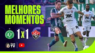 MELHORES MOMENTOS: CHAPECOENSE 1 X 1 VITÓRIA | 10ª RODADA DO BRASILEIRÃO