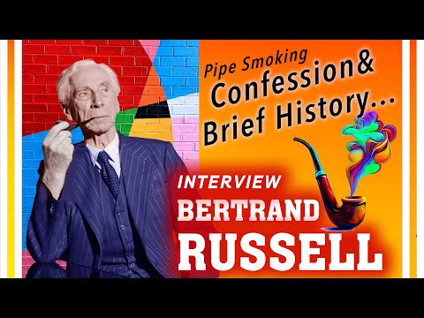 Confessions of Bertrand Russell on Pipe Smoking