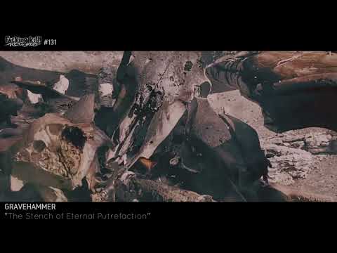 GRAVEHAMMER - "The Stench Of Eternal Putrefaction" official LYRIC video clip (F.K.R.#131)