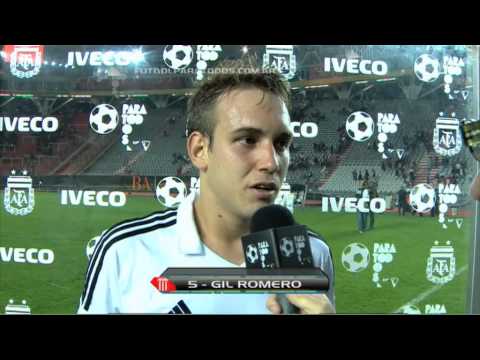 "Nos tenemos que adaptar a jugar sin él" - Gastón Gil Romero