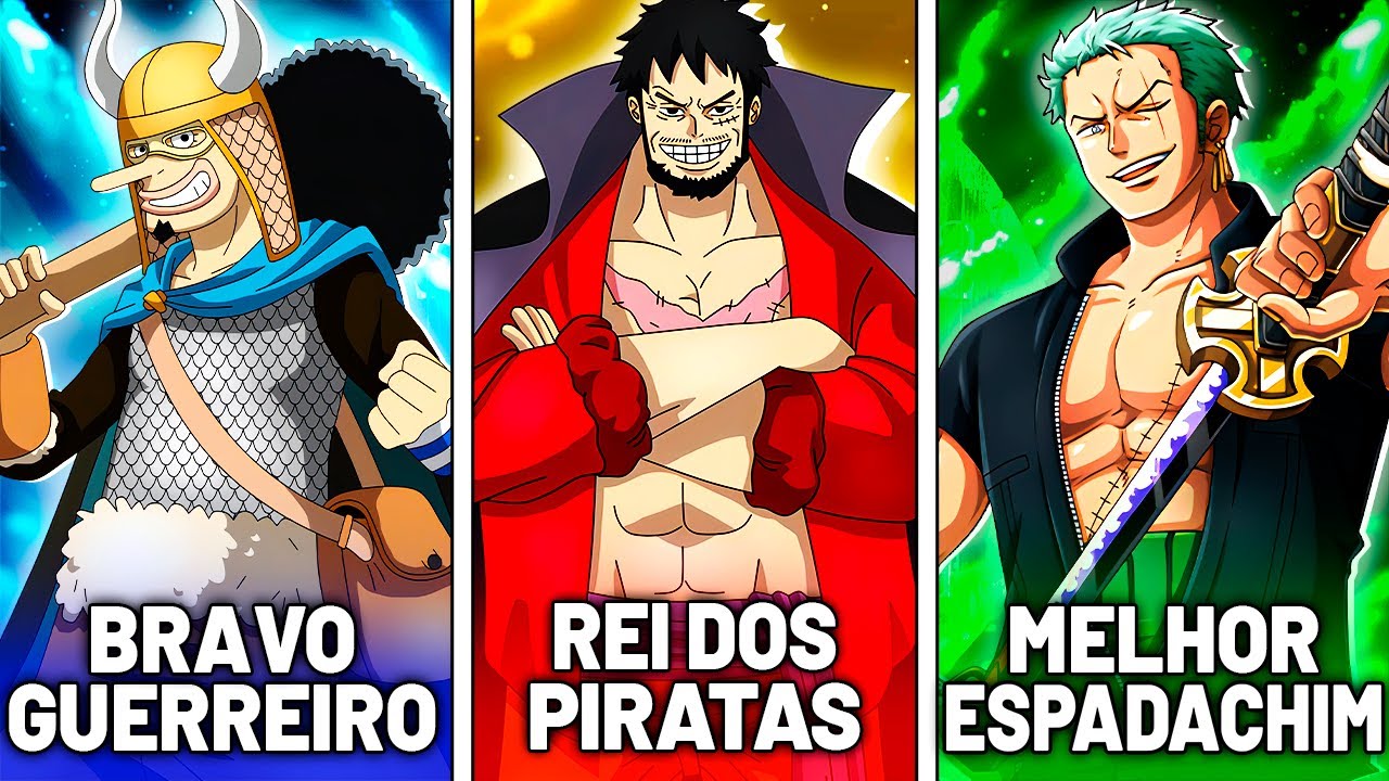 COMO CADA CHAPÉU DE PALHA REALIZARÁ SEU SONHO EM ONE PIECE!