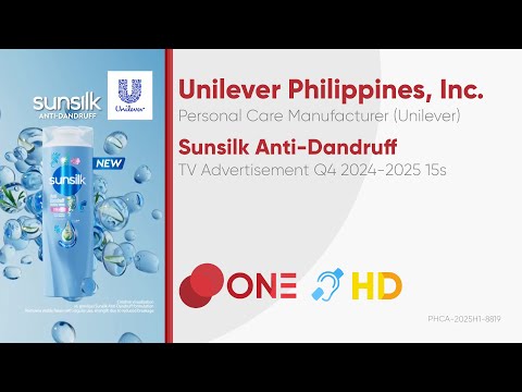 Sunsilk Anti Dandruff Shampoo TV Ad Q4 2024-2025 15s (Philippines) [CC/HD]