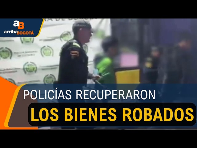 Cayeron dos ladrones tras hurtar un comercio y huir en motocicleta en Suba
