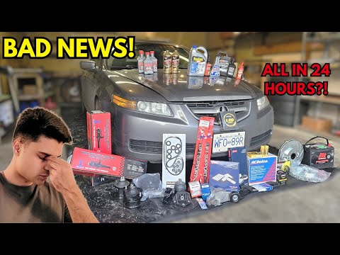 28 FIXES TO SAVE THIS NEGLECTED ACURA TL - PART 2 (MOUNTS, TIMING BELT...) HONDA/ACURA 3.2L V6