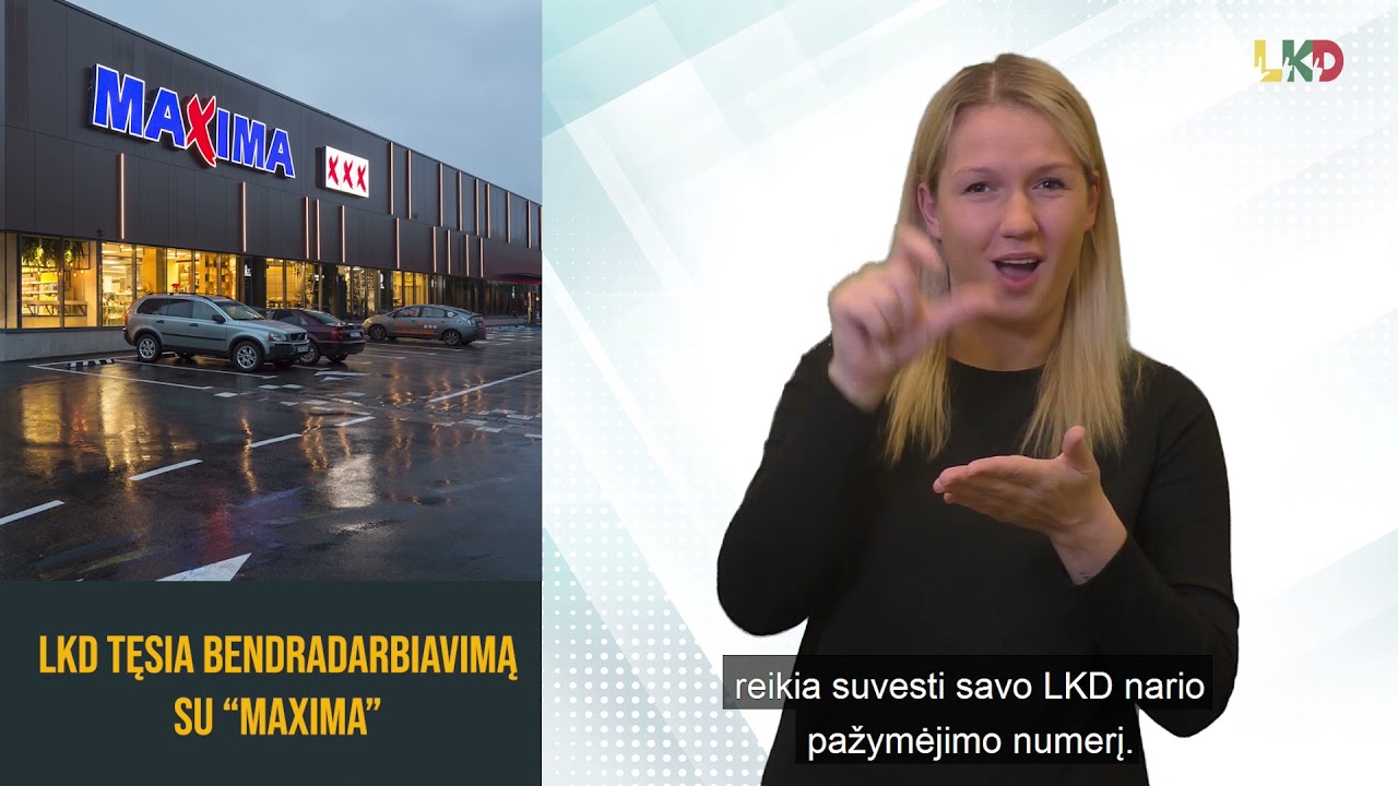 LKD tęsia bendradarbiavimą su „Maxima“