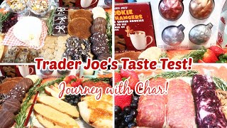 🎅 A TRADER JOE'S CHARCUTERIE BOARD !TASTE TEST! QUICK & EASY CHARCUTERIE BOARD! GREAT PARTY IDEAS🎄
