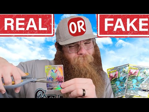 How To Spot Fake Pokemon Cards: Unboxing Super Realistic Fake Tag Team Alt Art Cards