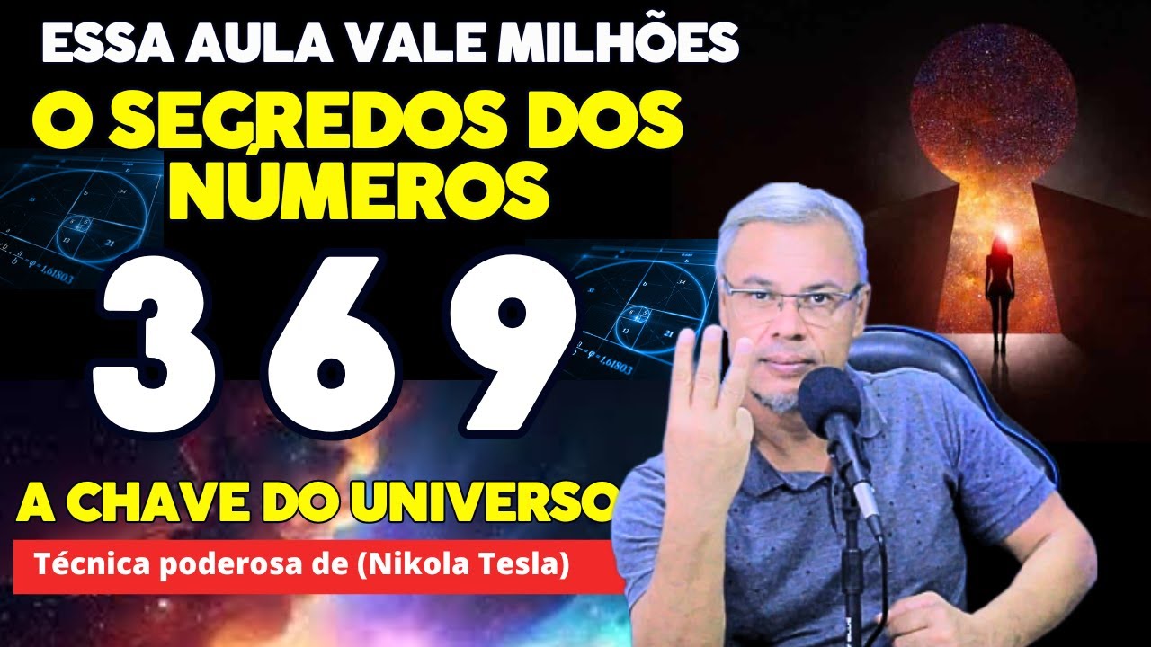 ✅ TÉCNICA de Nikola Tesla para Manifestar Desejos com a Lei da Atração | SEGREDOS DOS NÚMEROS 369