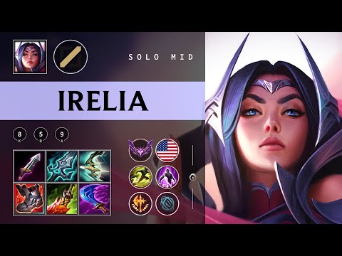 Irelia Mid vs Talon - NA Master Patch 25.24
