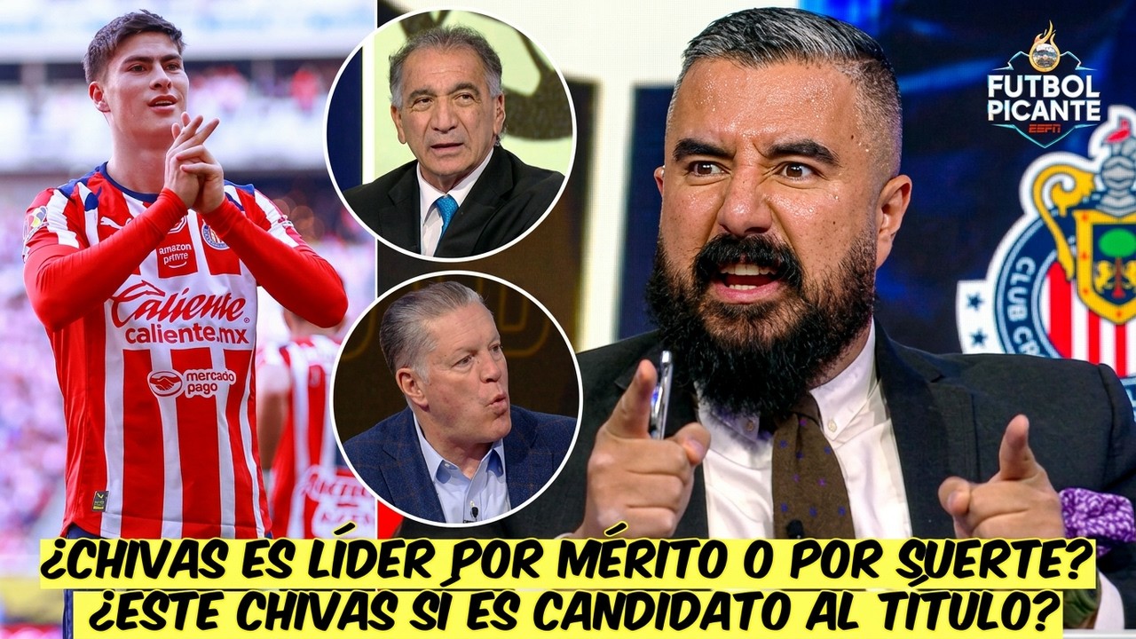 ÁLVARO SE CALIENTA con CARRILLO y PELÁEZ por el liderato de CHIVAS en el CLAUSURA | Futbol Picante