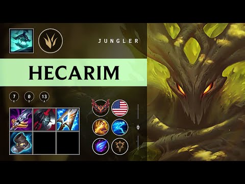 Hecarim Jungle vs Sylas - NA Grandmaster Patch 25.24