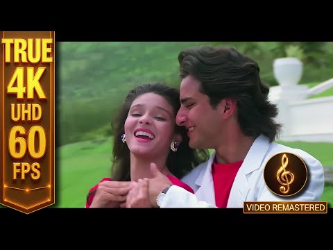 Paas Woh Aane Lage Zara Zara - 4K 60FPS | Main Khiladi Tu Anari | Kumar Sanu, Alka Yagnik | 90s song