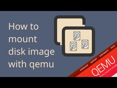 How to mount disk image with qemu