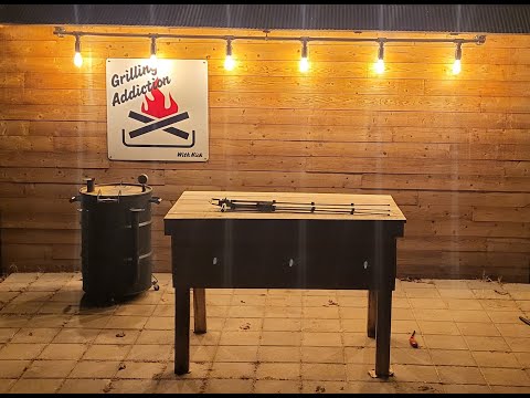Outdoor Kitchen Table Build using pallet wood !