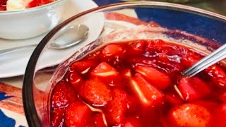 Quick & Easy: STRAWBERRY TOPPING recipe