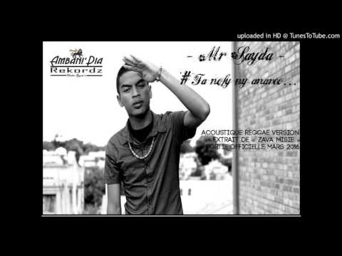 Mr SAYDA - FA NOFY NY ANAREO... (Acoustique Reggae Version Janv.2016)