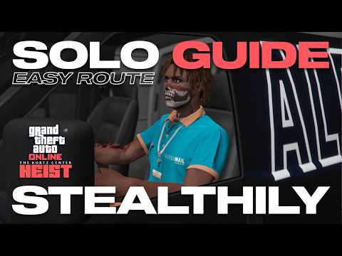 How to Complete the Kortz Center Heist Stealthily SOLO in GTA Online!!