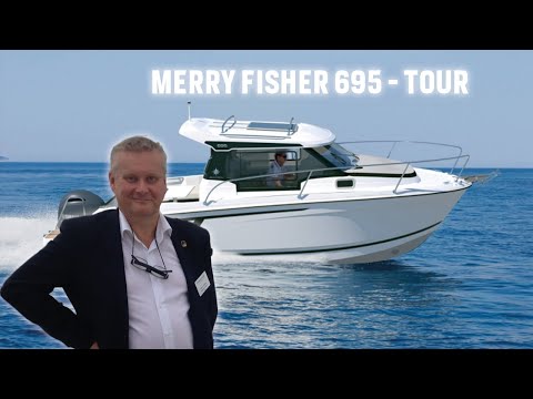 Jeanneau Merry Fisher 695 Serie2 NEW Walkthrough w/ Captain Timo