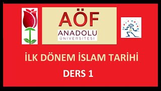 İLK DÖNEM İSLAM TARİHİ - ÜNİTE 1 - İSLAM ÖNCESİ ARABİSTAN