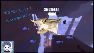 大空を高速で泳いでみた「superflight 実況」