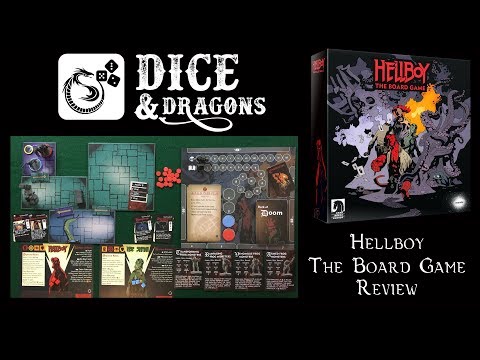 Dice and Dragons - Hellboy The Board Game Review