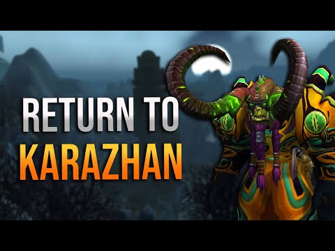 We Are Returning To Karazhan in 9.2.5! Season 4 +15 Upper Karazhan PTR Testing w/ Shrouded Affix