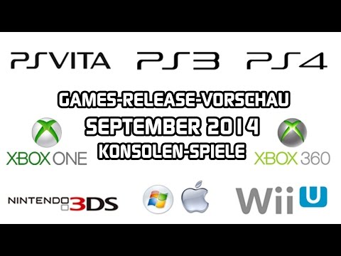 Games-Release-Vorschau - September 2014 - Konsole // powered by Konsolenschnäppchen.de