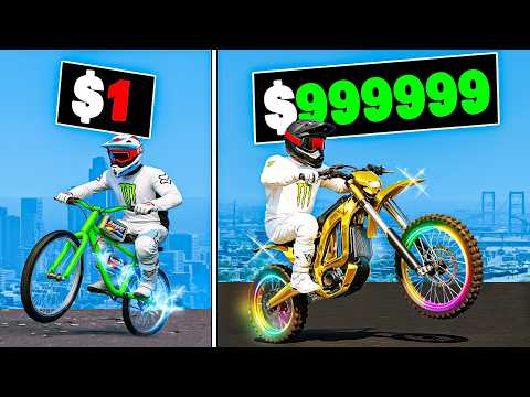 $1 to $1,000,000 Electric Bike in GTA 5