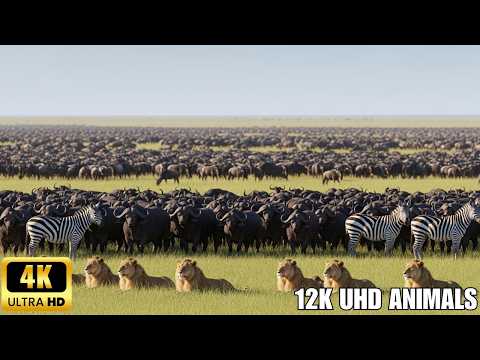 Amazing African Wildlife Caught on Camera in 4K | African Animals, Wildlife Footage, Safari