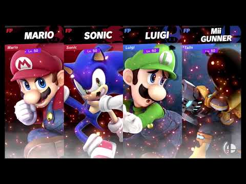 Super Smash Bros Ultimate Amiibo Fights – Request #17755 Mario & Sonic vs Luigi & Tails