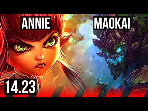 ANNIE vs MAOKAI (TOP) | KR Diamond | 14.23