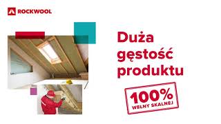 Wełna mineralna 10 cm 039 TOPROCK PLUS ROCKWOOL (Zdjęcie 6)